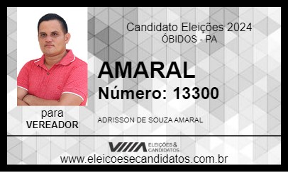 Candidato AMARAL 2024 - ÓBIDOS - Eleições