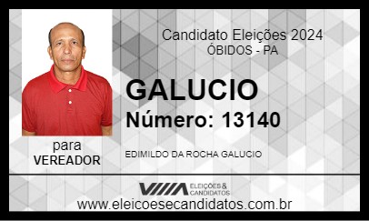 Candidato GALUCIO 2024 - ÓBIDOS - Eleições