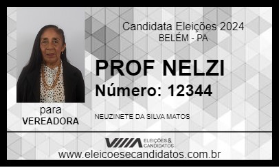 Candidato PROF NELZI 2024 - BELÉM - Eleições