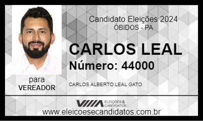 Candidato CARLOS LEAL 2024 - ÓBIDOS - Eleições