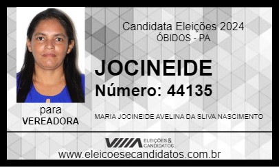 Candidato JOCINEIDE 2024 - ÓBIDOS - Eleições