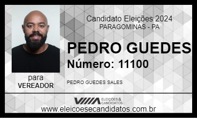 Candidato PEDRO GUEDES 2024 - PARAGOMINAS - Eleições