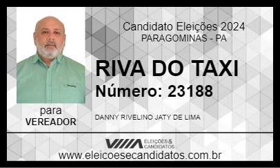 Candidato RIVA DO TAXI 2024 - PARAGOMINAS - Eleições