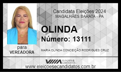 Candidato OLINDA 2024 - MAGALHÃES BARATA - Eleições