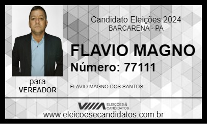 Candidato FLAVIO MAGNO 2024 - BARCARENA - Eleições