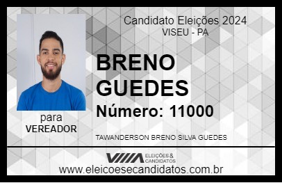 Candidato BRENO GUEDES 2024 - VISEU - Eleições