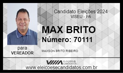 Candidato MAX BRITO 2024 - VISEU - Eleições