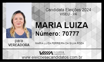 Candidato LUIZA DO SIBÁ 2024 - VISEU - Eleições