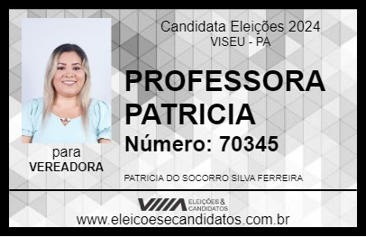 Candidato PROFESSORA PATRICIA  2024 - VISEU - Eleições