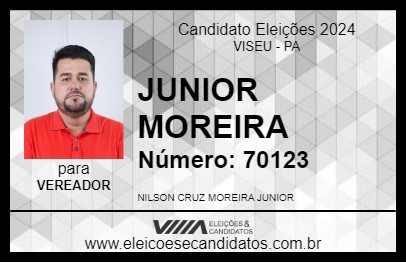 Candidato JUNIOR MOREIRA 2024 - VISEU - Eleições