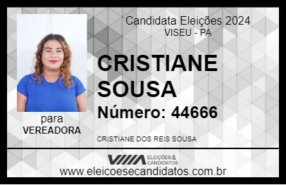 Candidato CRISTIANE SOUSA 2024 - VISEU - Eleições