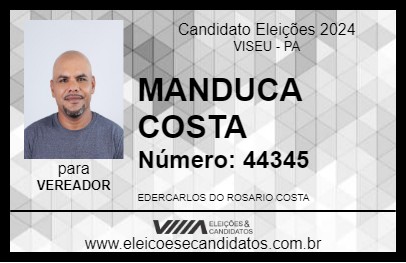 Candidato MANDUCA COSTA 2024 - VISEU - Eleições