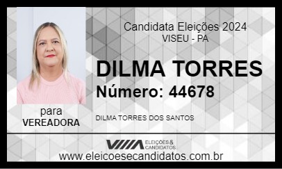 Candidato DILMA TORRES 2024 - VISEU - Eleições