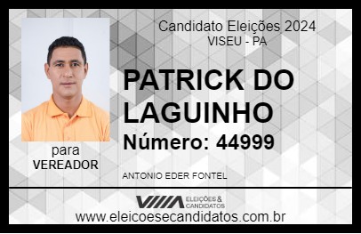 Candidato PATRICK DO LAGUINHO  2024 - VISEU - Eleições