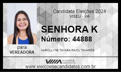 Candidato SENHORA K  2024 - VISEU - Eleições