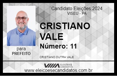 Candidato CRISTIANO VALE 2024 - VISEU - Eleições