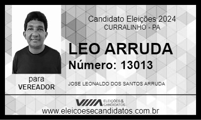 Candidato LEO ARRUDA 2024 - CURRALINHO - Eleições