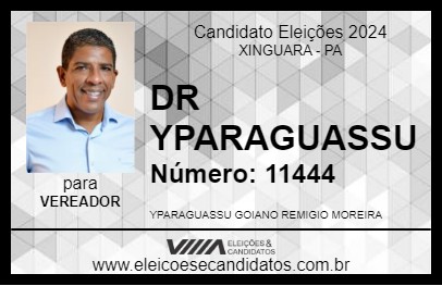 Candidato DR YPARAGUASSU 2024 - XINGUARA - Eleições