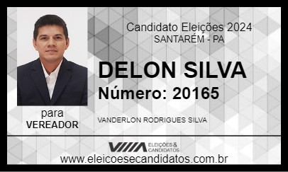 Candidato DELON SILVA 2024 - SANTARÉM - Eleições