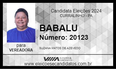 Candidato BABALU 2024 - CURRALINHO - Eleições