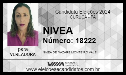 Candidato NIVEA 2024 - CURUÇÁ - Eleições