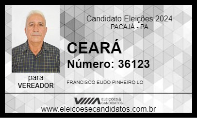 Candidato CEARÁ 2024 - PACAJÁ - Eleições