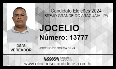 Candidato JOCELIO 2024 - BREJO GRANDE DO ARAGUAIA - Eleições