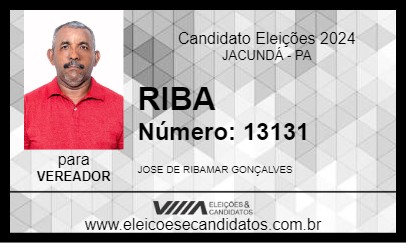 Candidato RIBA 2024 - JACUNDÁ - Eleições