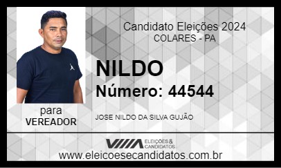 Candidato NILDO 2024 - COLARES - Eleições