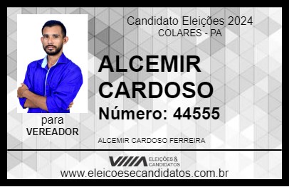 Candidato ALCEMIR CARDOSO  2024 - COLARES - Eleições