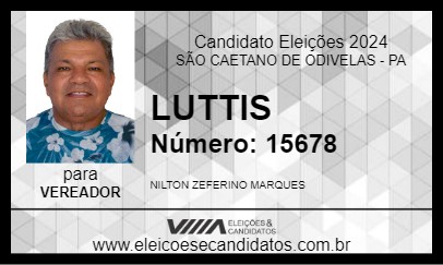 Candidato LUTTIS 2024 - SÃO CAETANO DE ODIVELAS - Eleições