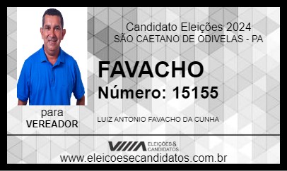 Candidato FAVACHO 2024 - SÃO CAETANO DE ODIVELAS - Eleições