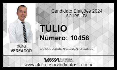 Candidato TULIO 2024 - SOURE - Eleições