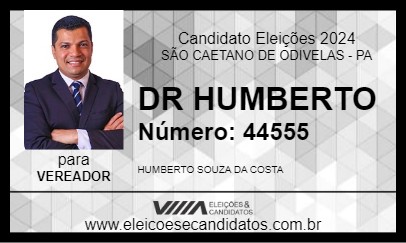 Candidato DR HUMBERTO 2024 - SÃO CAETANO DE ODIVELAS - Eleições