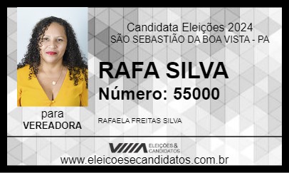 Candidato RAFA SILVA 2024 - SÃO SEBASTIÃO DA BOA VISTA - Eleições