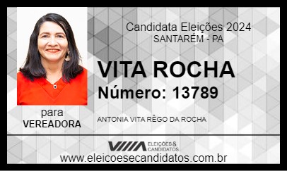 Candidato VITA ROCHA 2024 - SANTARÉM - Eleições