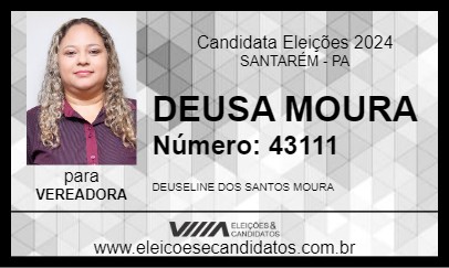 Candidato DEUSA MOURA 2024 - SANTARÉM - Eleições