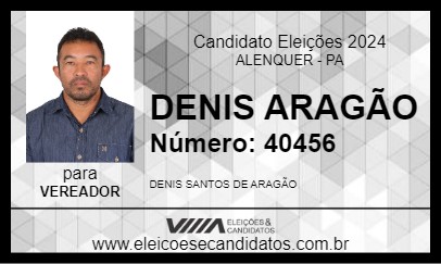 Candidato DENIS ARAGÃO 2024 - ALENQUER - Eleições