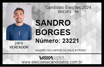 Candidato SANDRO BORGES 2024 - BREVES - Eleições