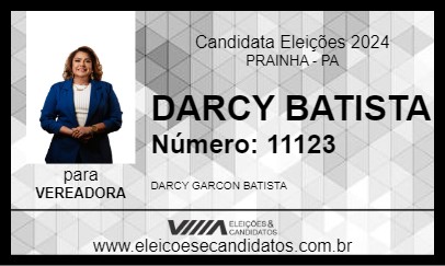 Candidato DARCY BATISTA 2024 - PRAINHA - Eleições