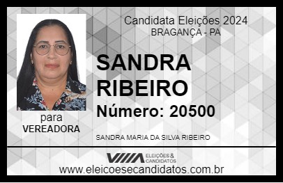 Candidato SANDRA RIBEIRO 2024 - BRAGANÇA - Eleições