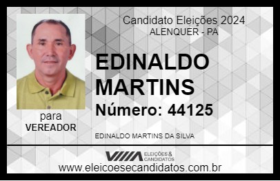 Candidato EDINALDO MARTINS 2024 - ALENQUER - Eleições