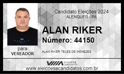 Candidato ALAN RIKER 2024 - ALENQUER - Eleições