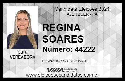 Candidato REGINA SOARES 2024 - ALENQUER - Eleições