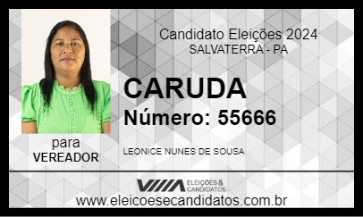 Candidato CARUDA 2024 - SALVATERRA - Eleições