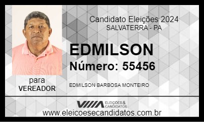 Candidato EDMILSON 2024 - SALVATERRA - Eleições