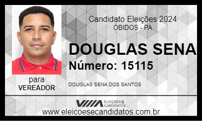 Candidato DOUGLAS SENA 2024 - ÓBIDOS - Eleições