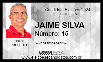 Candidato JAIME SILVA 2024 - ÓBIDOS - Eleições