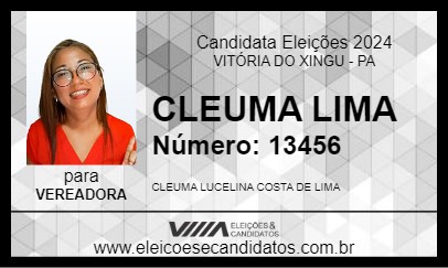 Candidato CLEUMA LIMA 2024 - VITÓRIA DO XINGU - Eleições