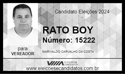 Candidato RATO BOY 2024 - ACARÁ - Eleições